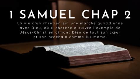 1 samuel 2 louis segond|More.